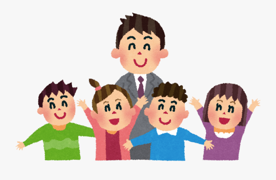 Hd With Students And - Teacher And Student Png, Transparent Clipart