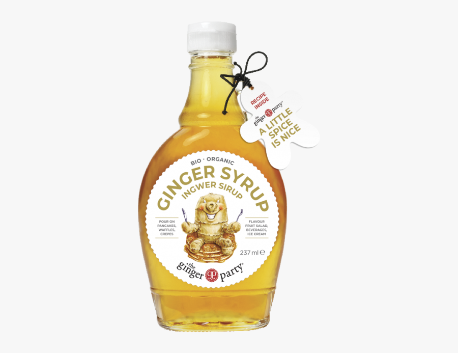 Ginger People Organic Ginger Syrup 237ml, Transparent Clipart