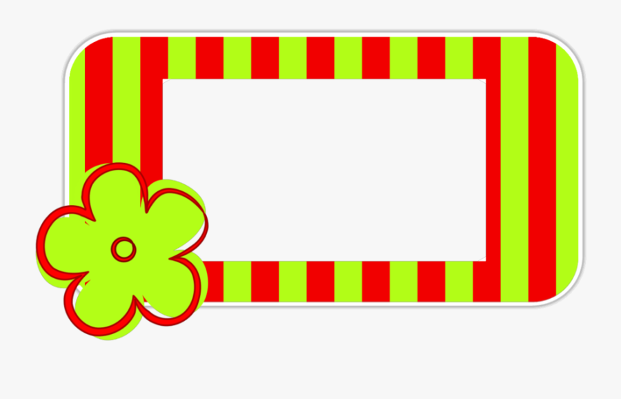 Red Flower Borders - Flower Border Design Clipart, Transparent Clipart