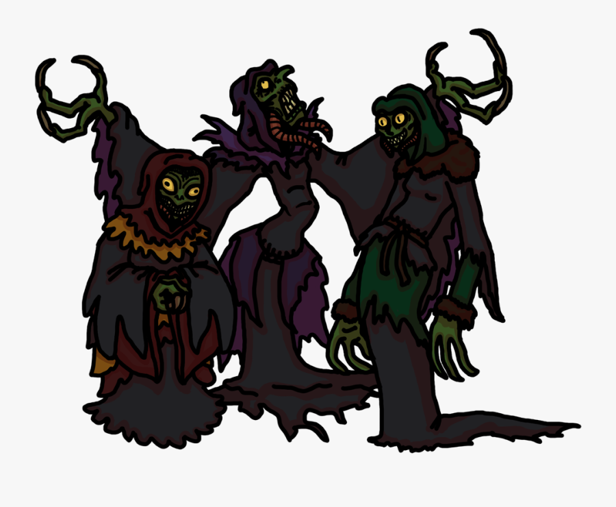 Transparent Weird Png - Weird Sisters Macbeth Png, Transparent Clipart