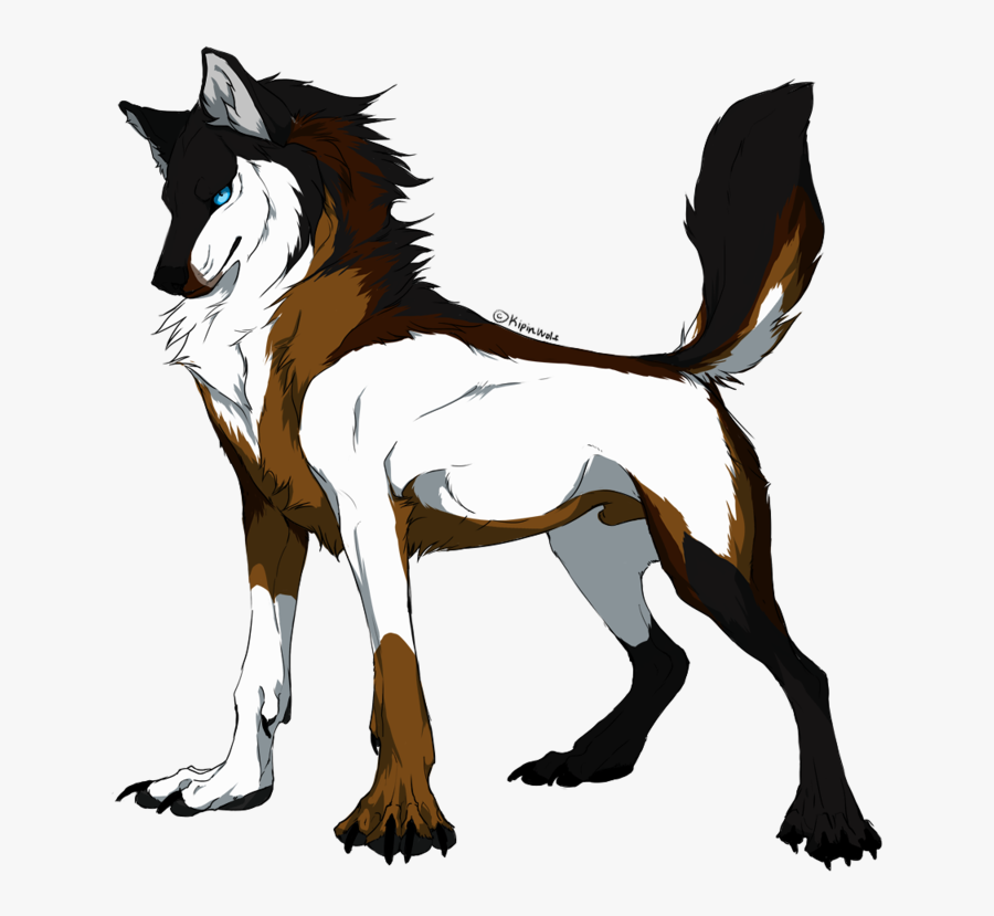 Bark, Male Wolf, Follower Of Cyclone Strong And Cunning - Wolf Drawings  Cartoon Anime , Free Transparent Clipart - ClipartKey