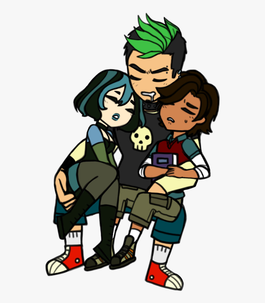 Gwuncanoah Dunoah Gwuncan Tdi Gwen Tdi Duncan Tdi Noah - Gwen X Duncan Total Drama, Transparent Clipart