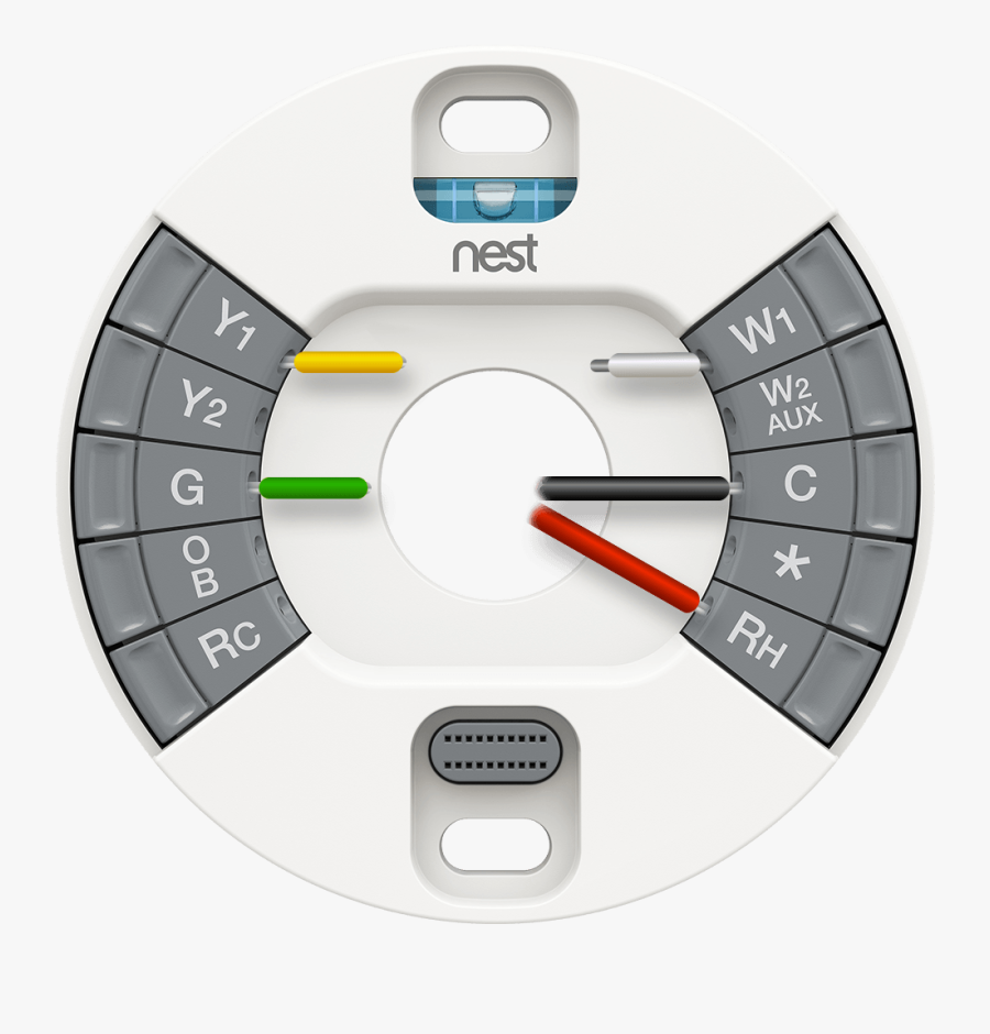 Clip Art Nest Wiring Diagram Data - Nest Thermostat Wiring, Transparent Clipart