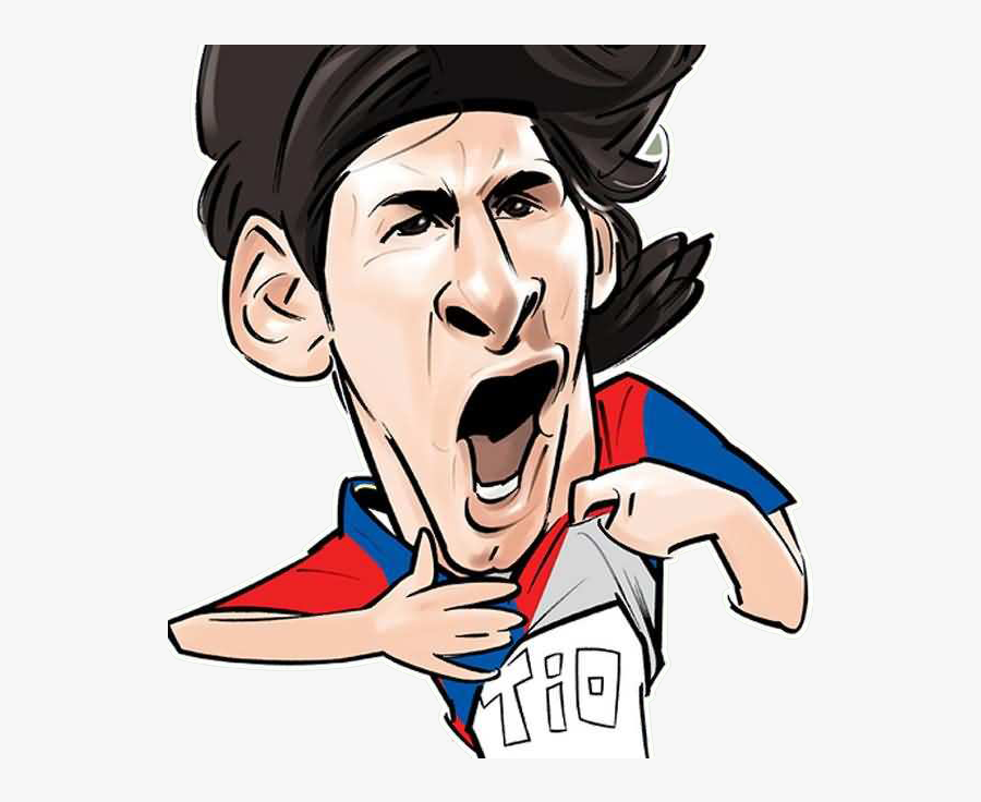 Lionel Messi Cartoon Clipart Png Download Lionel Messi Cartoon Drawing Png Free Transparent Clipart Clipartkey