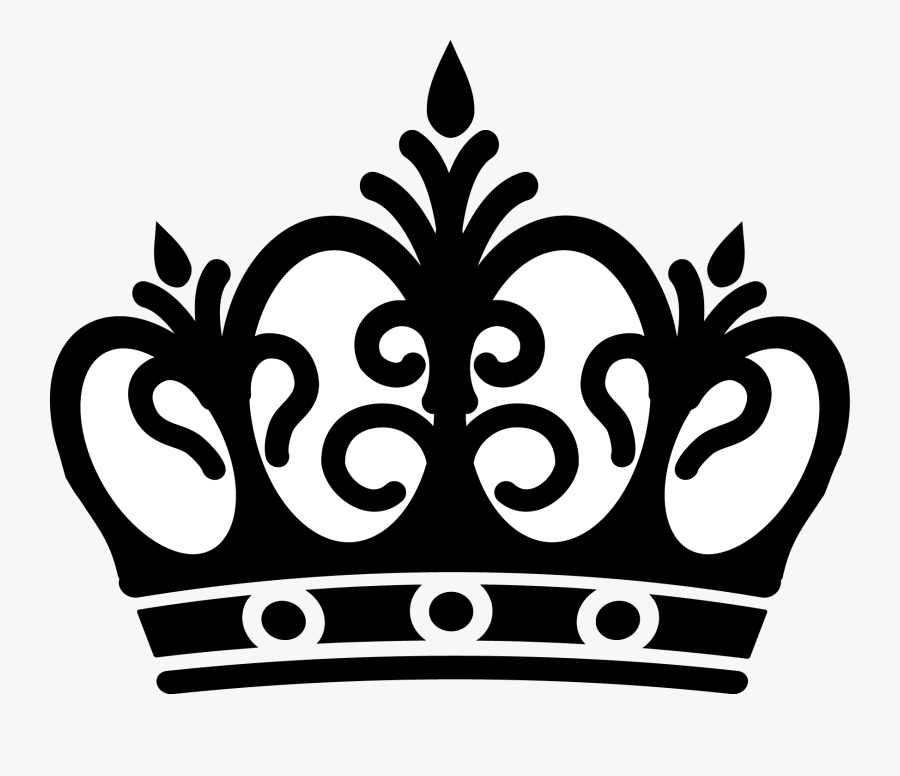 Crown Cliparts For Free Clipart Cartoon And Use In - Black And White Crown, Transparent Clipart