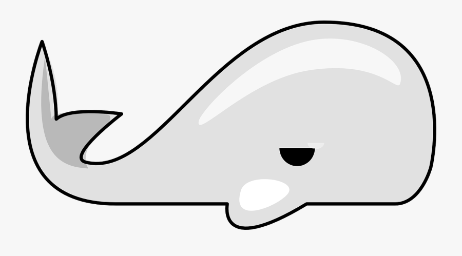 Whale-311847 - 2d Whale, Transparent Clipart