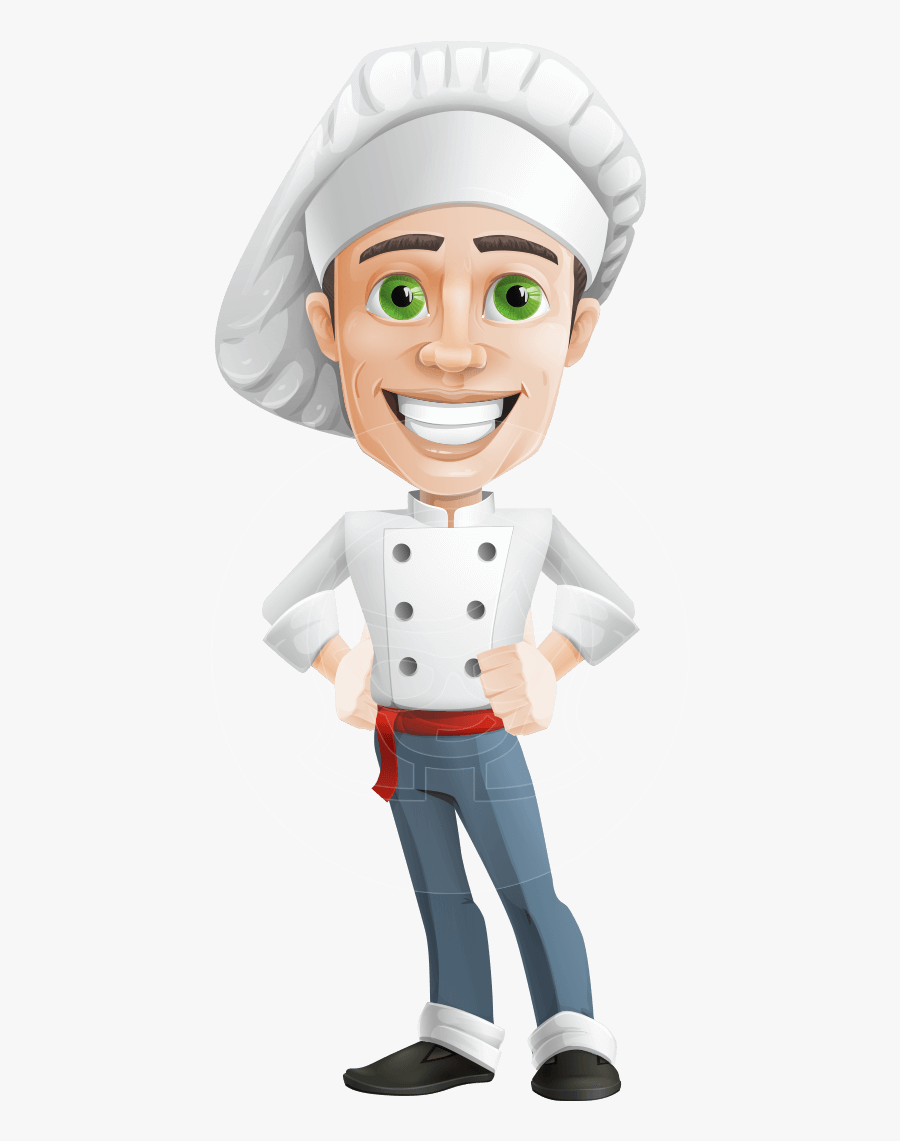 Clip Art Mangiarino Yummy Meet The - Boy Chef Cartoon Character, Transparent Clipart