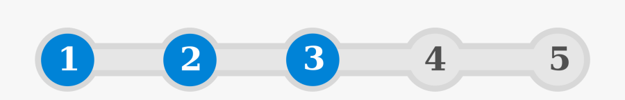 Blue Progress Bar Icon, Transparent Clipart