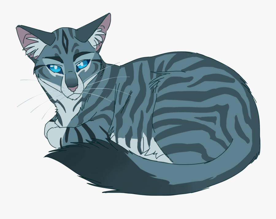 To Medium Sized Cat,clip Character,domestic Short Haired - Warrior Cats Jay Feather, Transparent Clipart