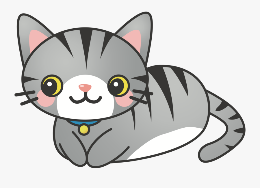 Domestic Short Haired Cat,organ,paw - Cartoon, Transparent Clipart