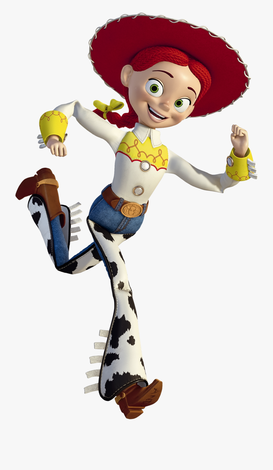 Jessie Png Cartoon Image - Jessie Toy Story Characters Png, Transparent Clipart