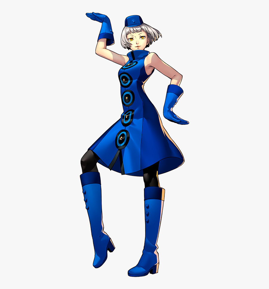 Character Art For Elizabeth And Caroline & Justine - Persona 3 Dancing Moon Night Elizabeth, Transparent Clipart