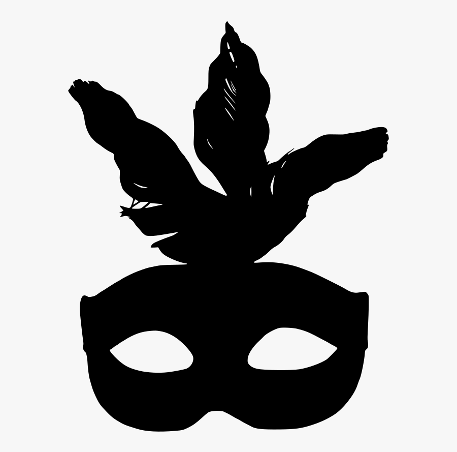 Transparent Masquerade Png - Transparent Masquerade Mask Black, Transparent Clipart
