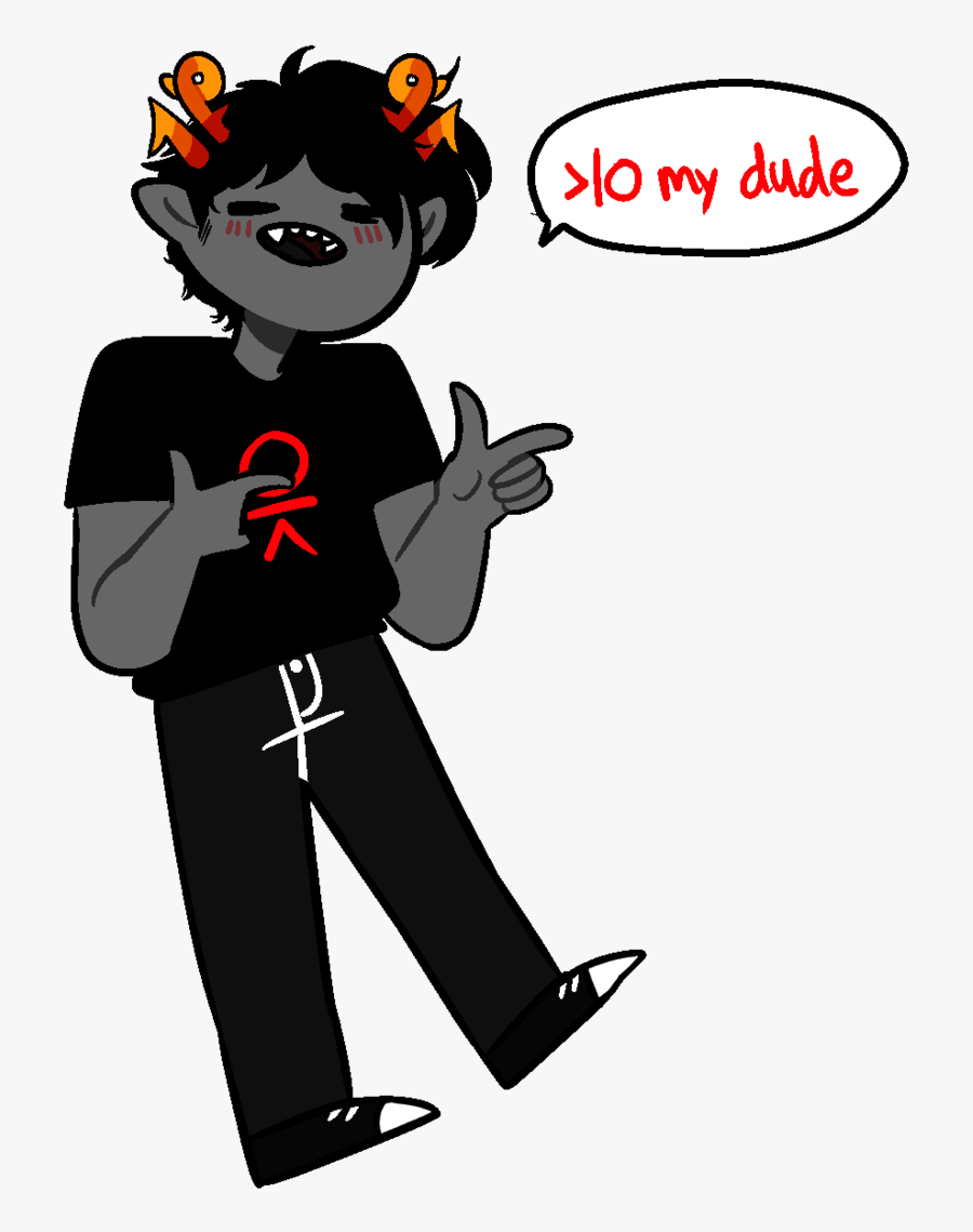 Hiveswap Homestuck Internet Troll Art Leo - Kitsune Zakuro Homestuck, Transparent Clipart