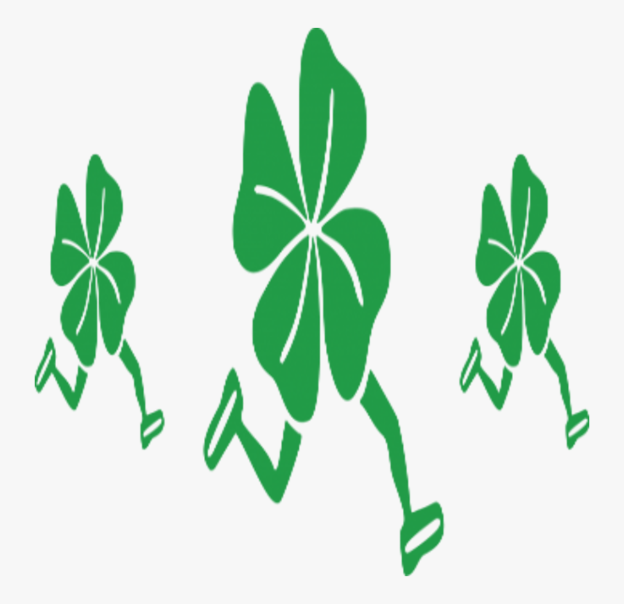 Shamrock Fun 5k Trail Run/walk - St Patrick's Day Running, Transparent Clipart