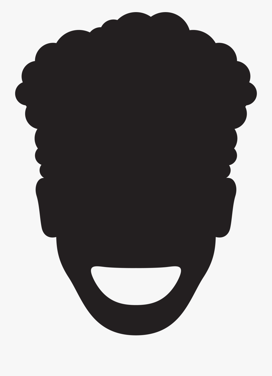 Kareem Clipart , Png Download - Face Side Profile Silhouette, Transparent Clipart