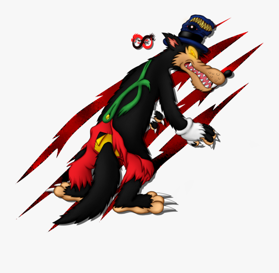 Darkside Big Bad Wolf - Big Bad Wolf Disney Png , Free Transparent