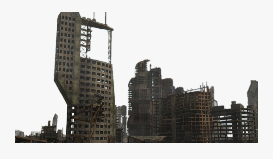 #rural #destroyed #turbosquid #thehurricaneproductions - Tower Block, Transparent Clipart