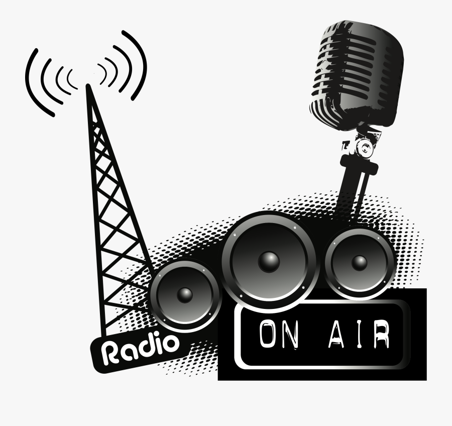 Radio Show, Transparent Clipart