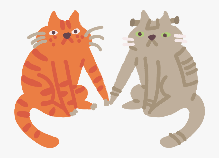 Ginger Cat Artificial Intelligence - Illustration, Transparent Clipart
