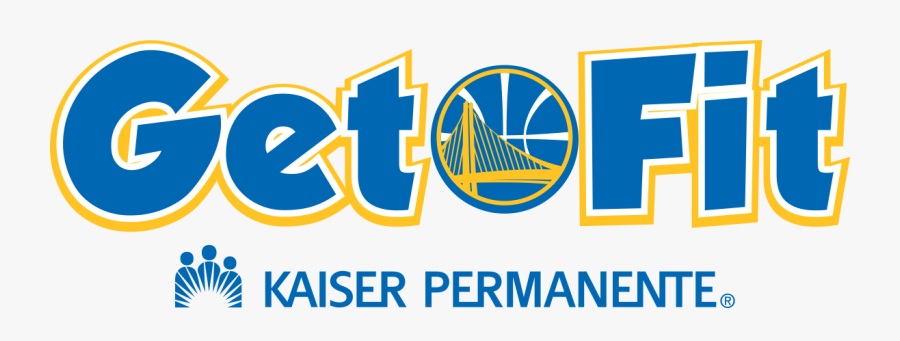 Get Fit Time Out - Golden State Warriors Kaiser Permanente, Transparent Clipart