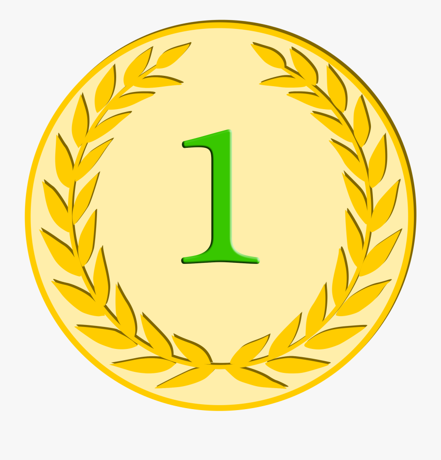 Golden Medal Png - Medal 1 Icon, Transparent Clipart