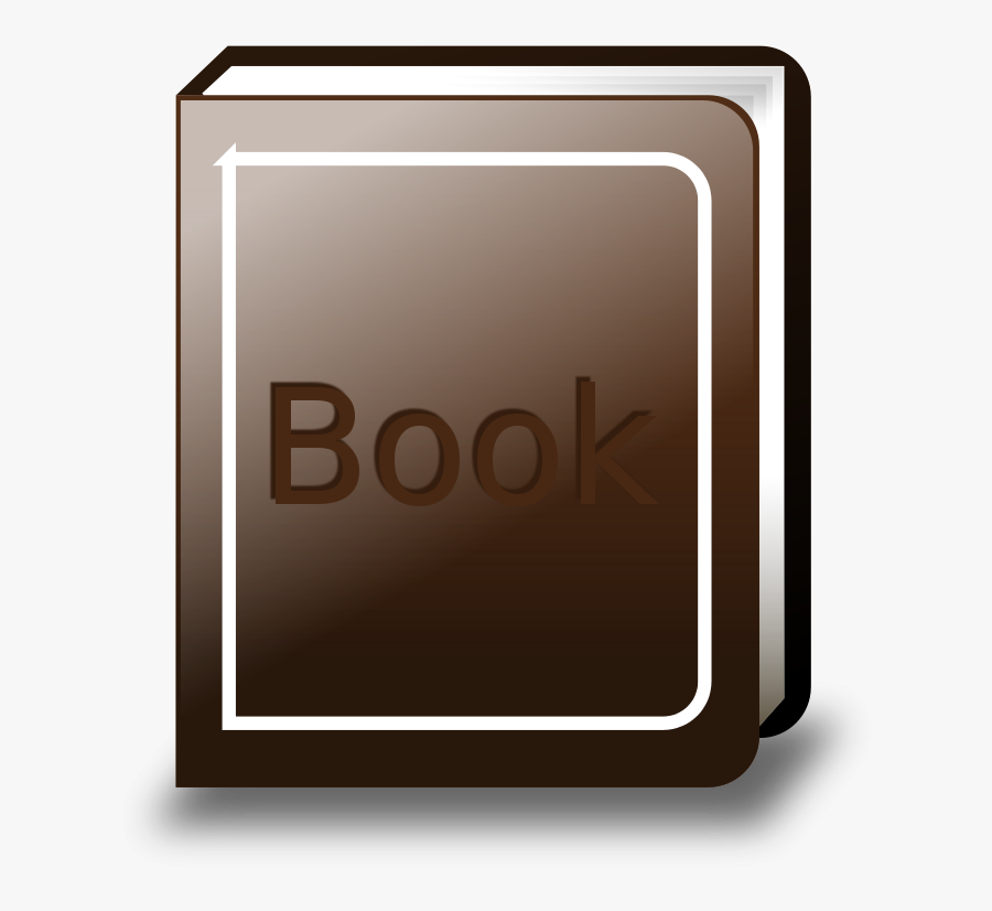 Brown Book - Book, Transparent Clipart