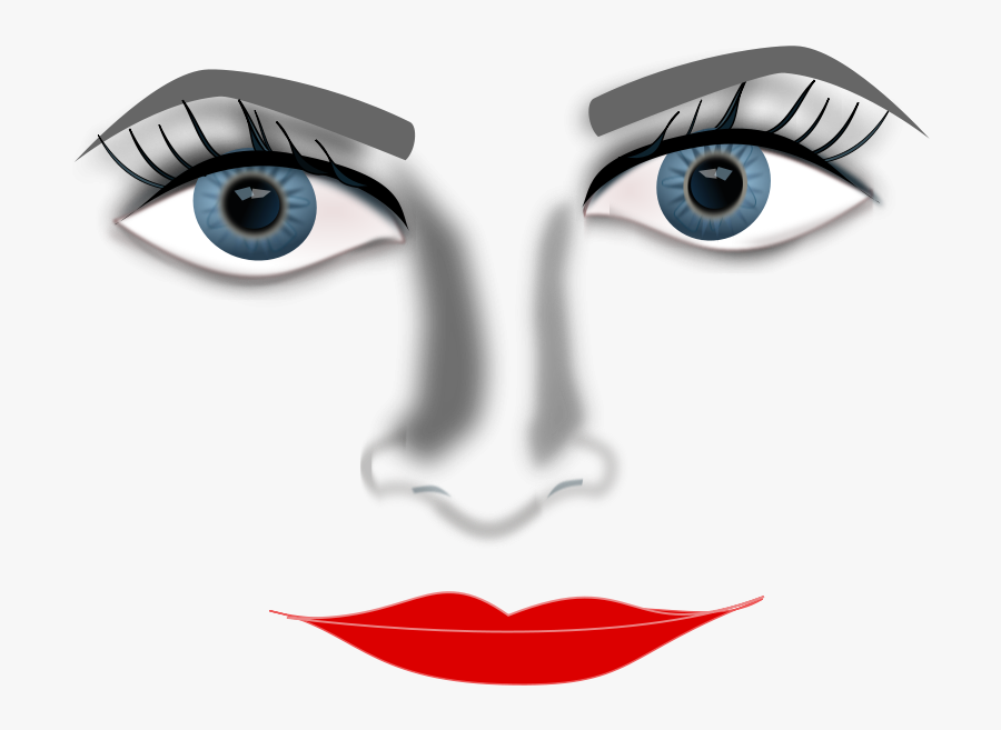 Eyes Nose Mouth Clipart , Png Download - Eyes And Nose Clipart, Transparent Clipart