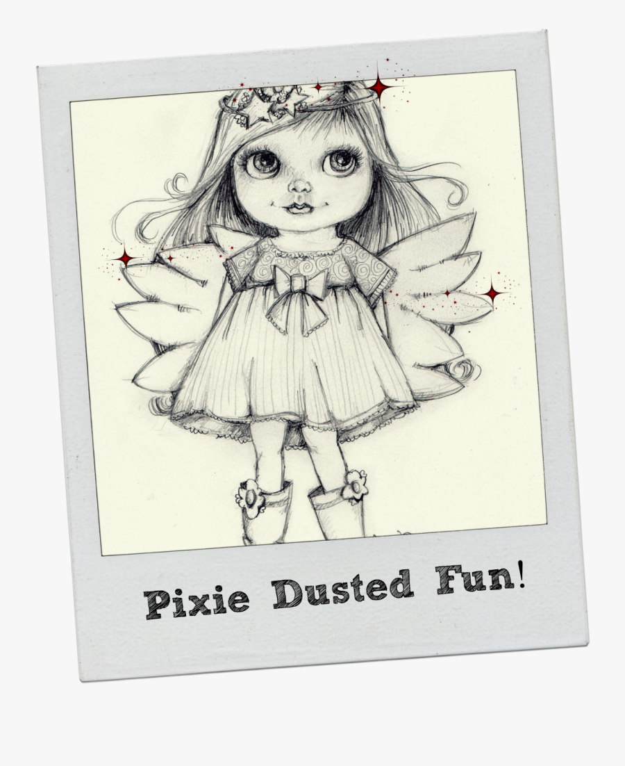 Pixie Dust And Magic - Sketch, Transparent Clipart