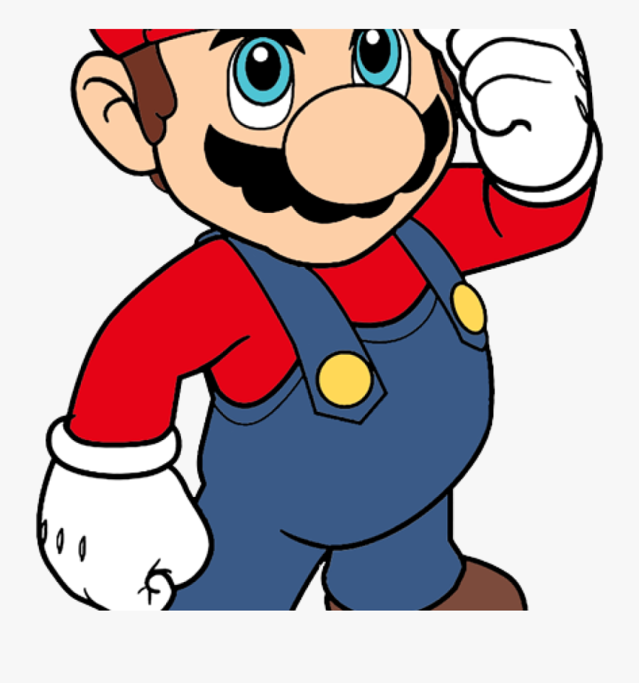 Super Mario Clipart Free Clipart - Dibujo De Super Mario, Transparent Clipart