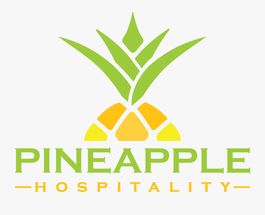 Pineapple Hospitality Logo, Transparent Clipart