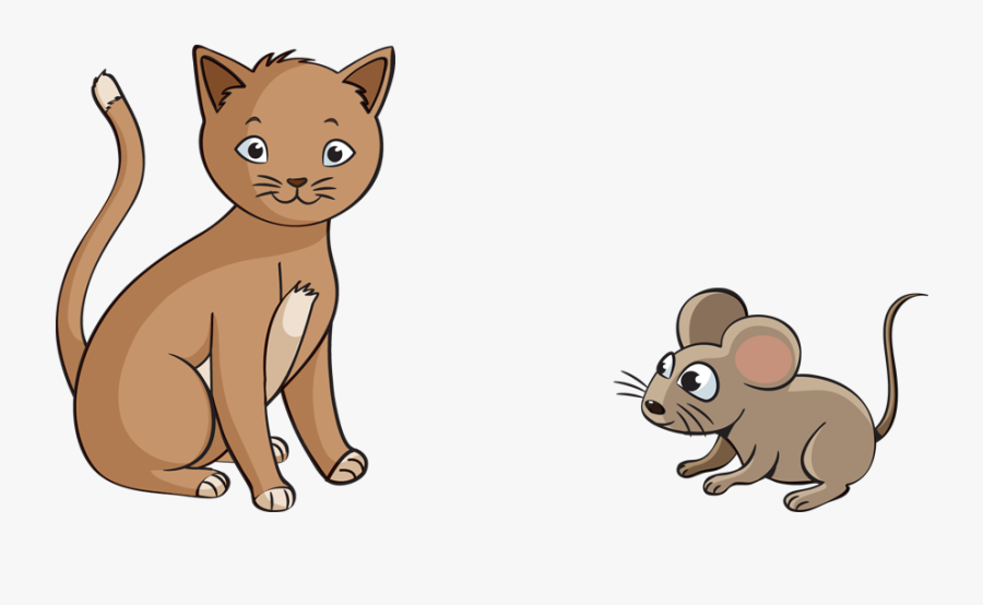 Mouse Is Smaller Than A Cat, Transparent Clipart