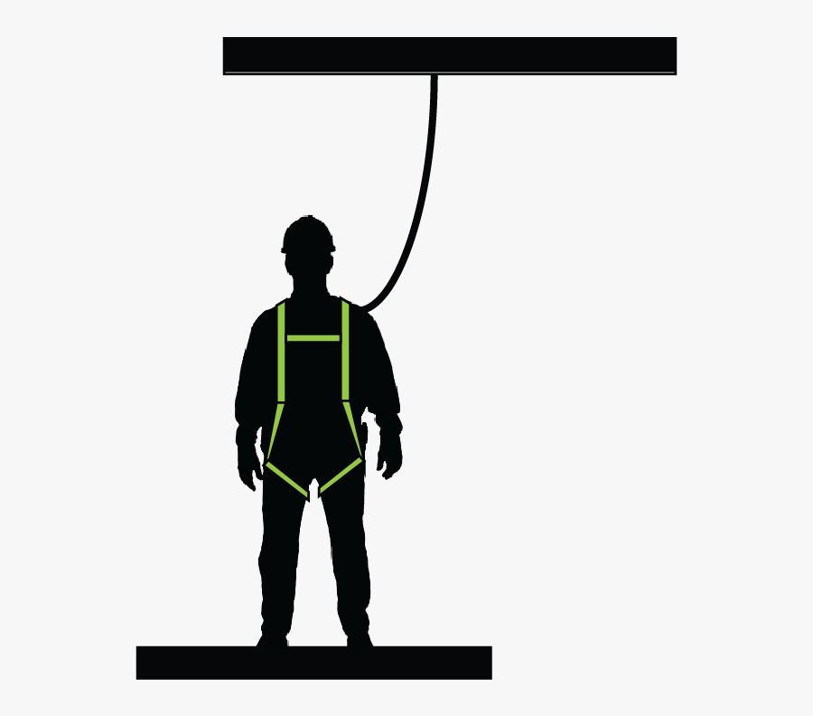 What Are The Height Requirements For Fall Protection - Fall Protection Clipart, Transparent Clipart