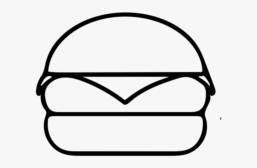 Illustration Black And White Burger - Illustration of Many Recent Choices