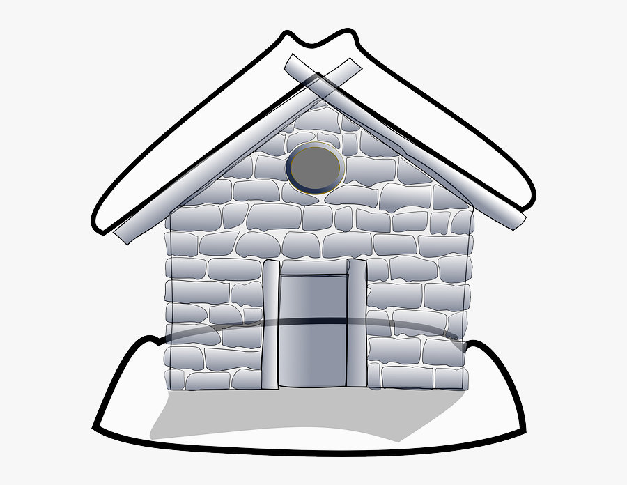 Stone House Clipart, Transparent Clipart