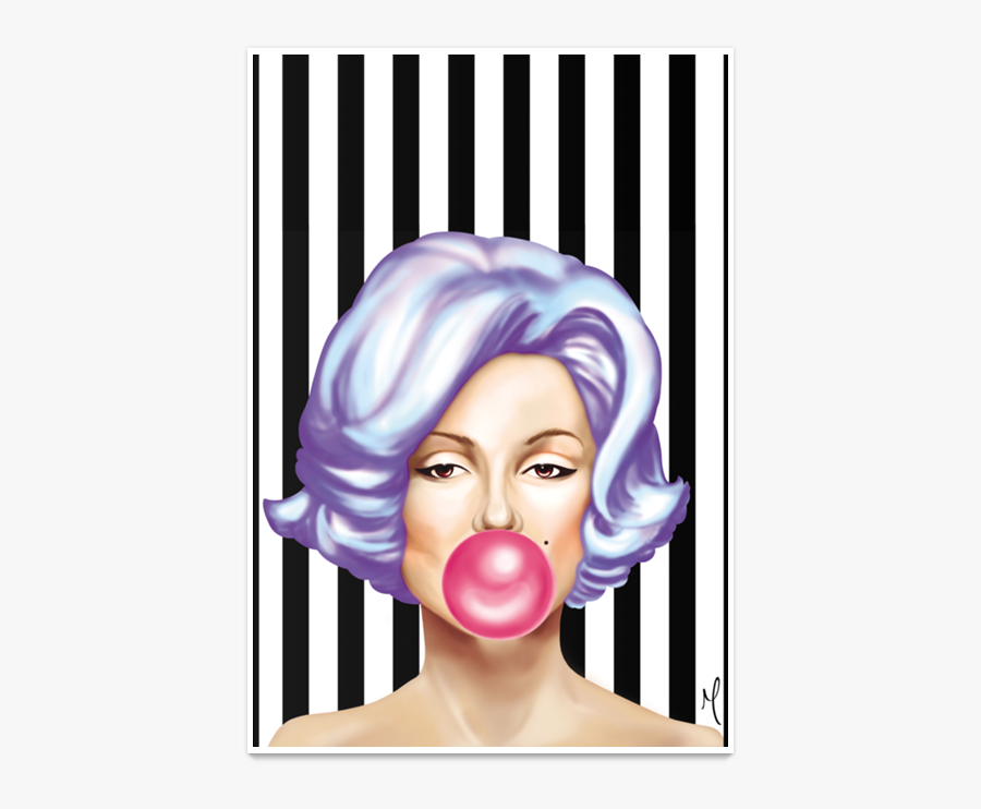 Clip Art Poster Pop De Mari - Bola De Chiclete Em Png, Transparent Clipart