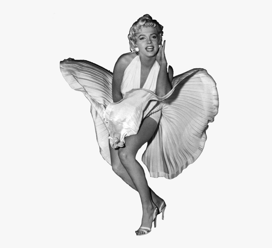 Marilyn Monroe Png Photos - Marilyn Monroe Dress Drawing, Transparent Clipart