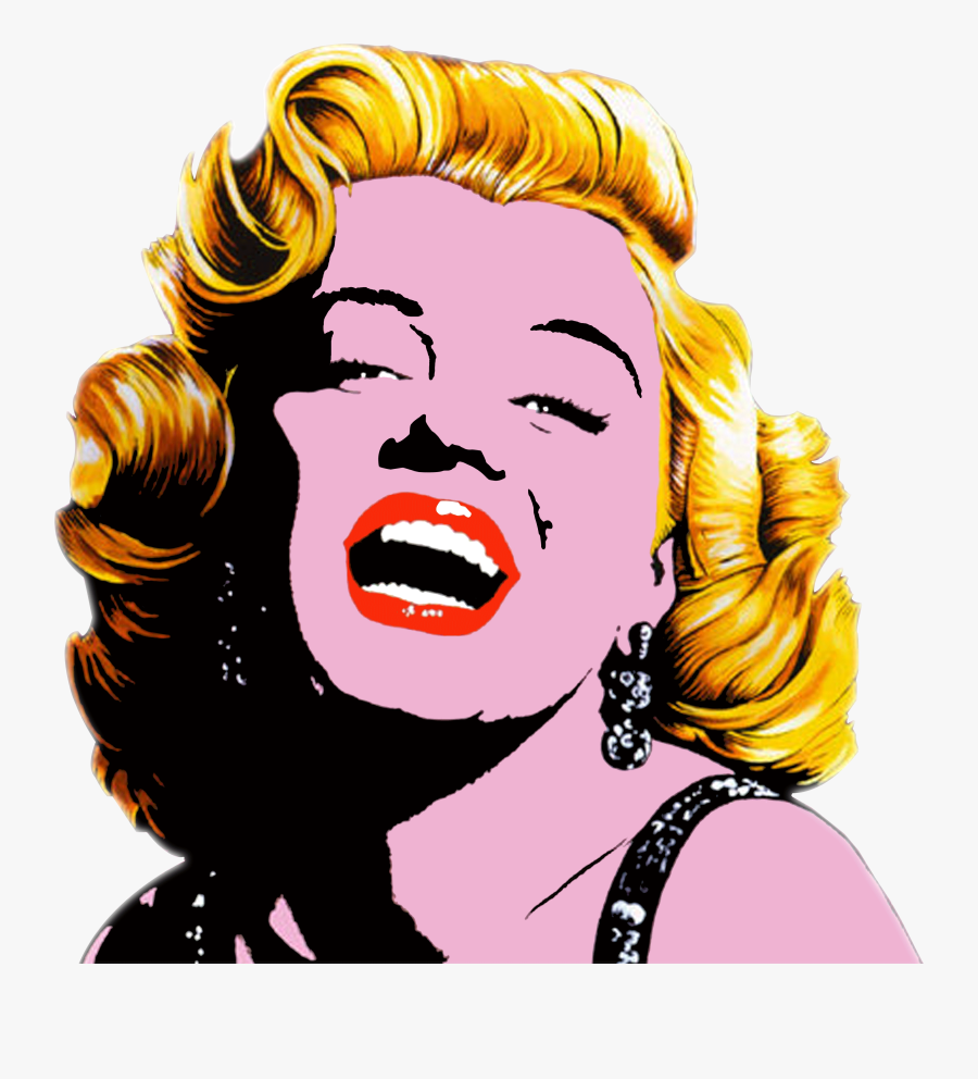 Marilyn Monroe Pop Art Painting Canvas - Marilyn Monroe Clipart Png, Transparent Clipart
