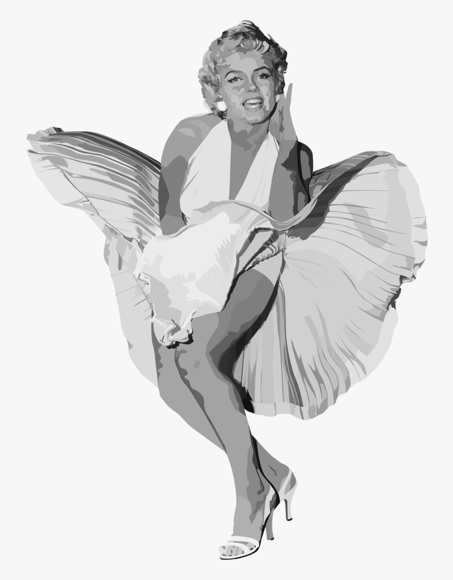 Marilyn Monroe Png, Transparent Clipart