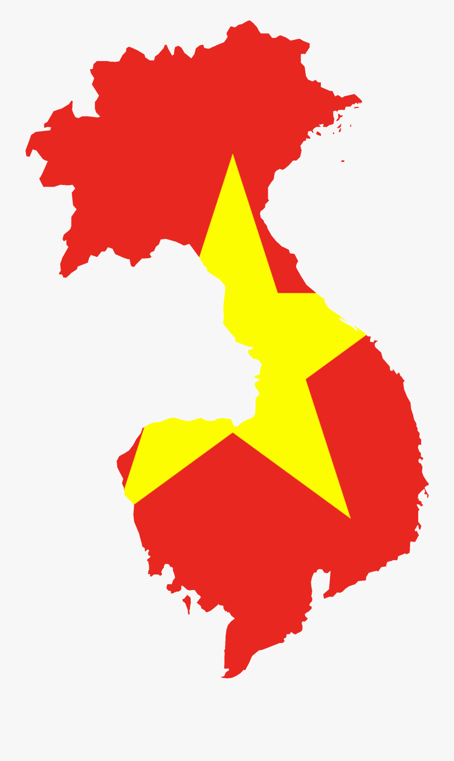 Vietnam Flag Cliparts - Vietnam Png, Transparent Clipart