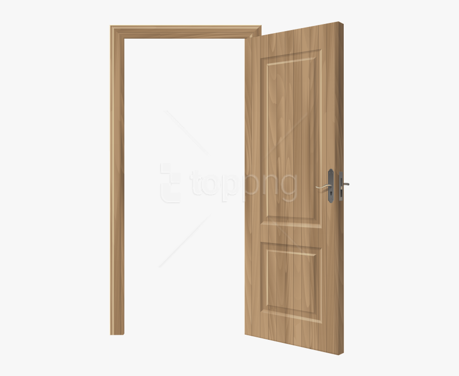 Transparent Close Door Clipart - Door Open Transparent Png, Transparent Clipart