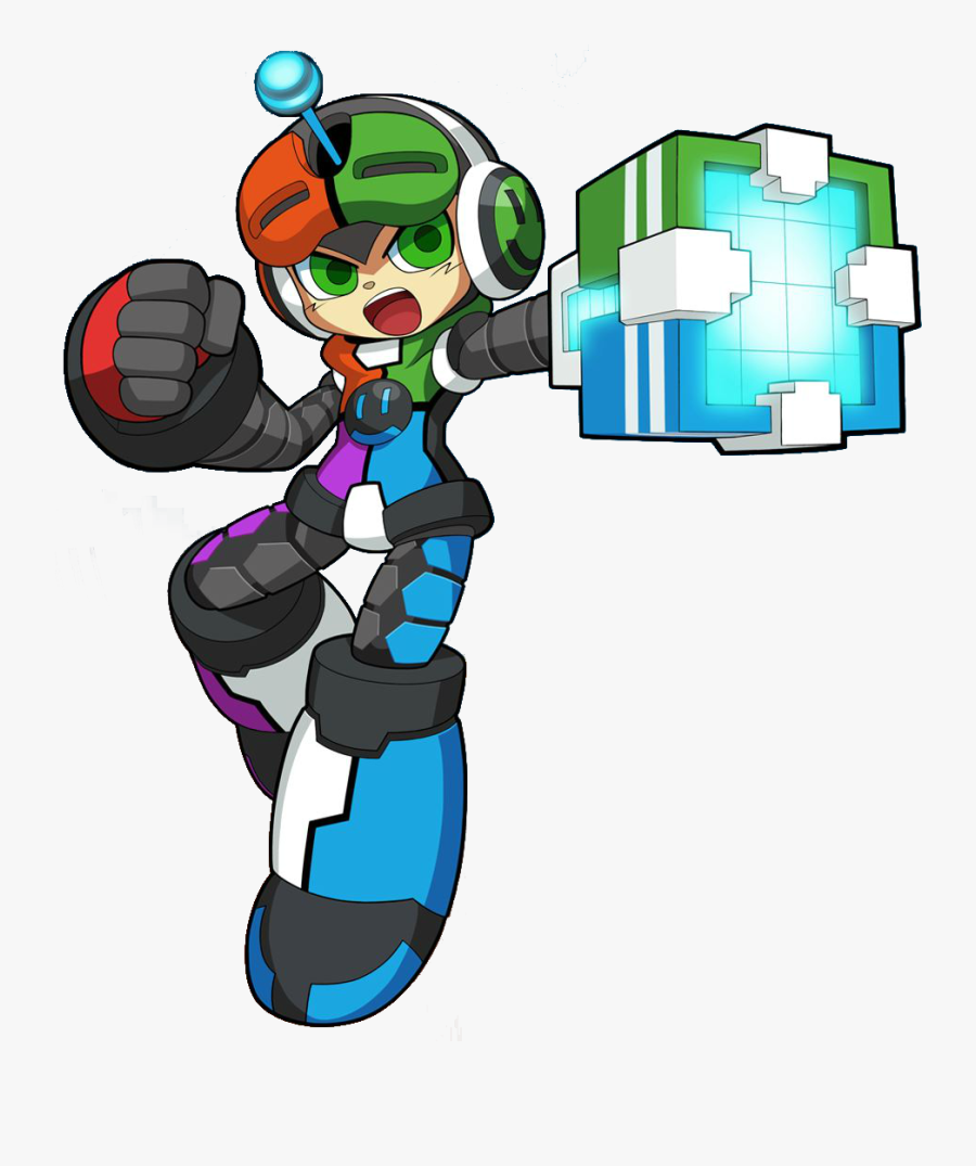 Aviator Mighty No 9 - Mighty No 9 Megaxel Form, Transparent Clipart