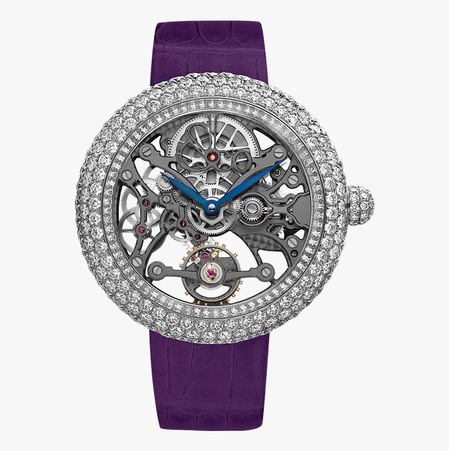 Jacob & Co Northern Light Watch - Jacob And Co Skeleton Watch, Transparent Clipart