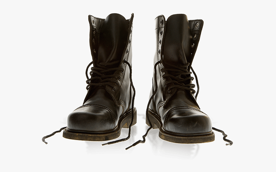 Open Combat Boots - Boots Png, Transparent Clipart