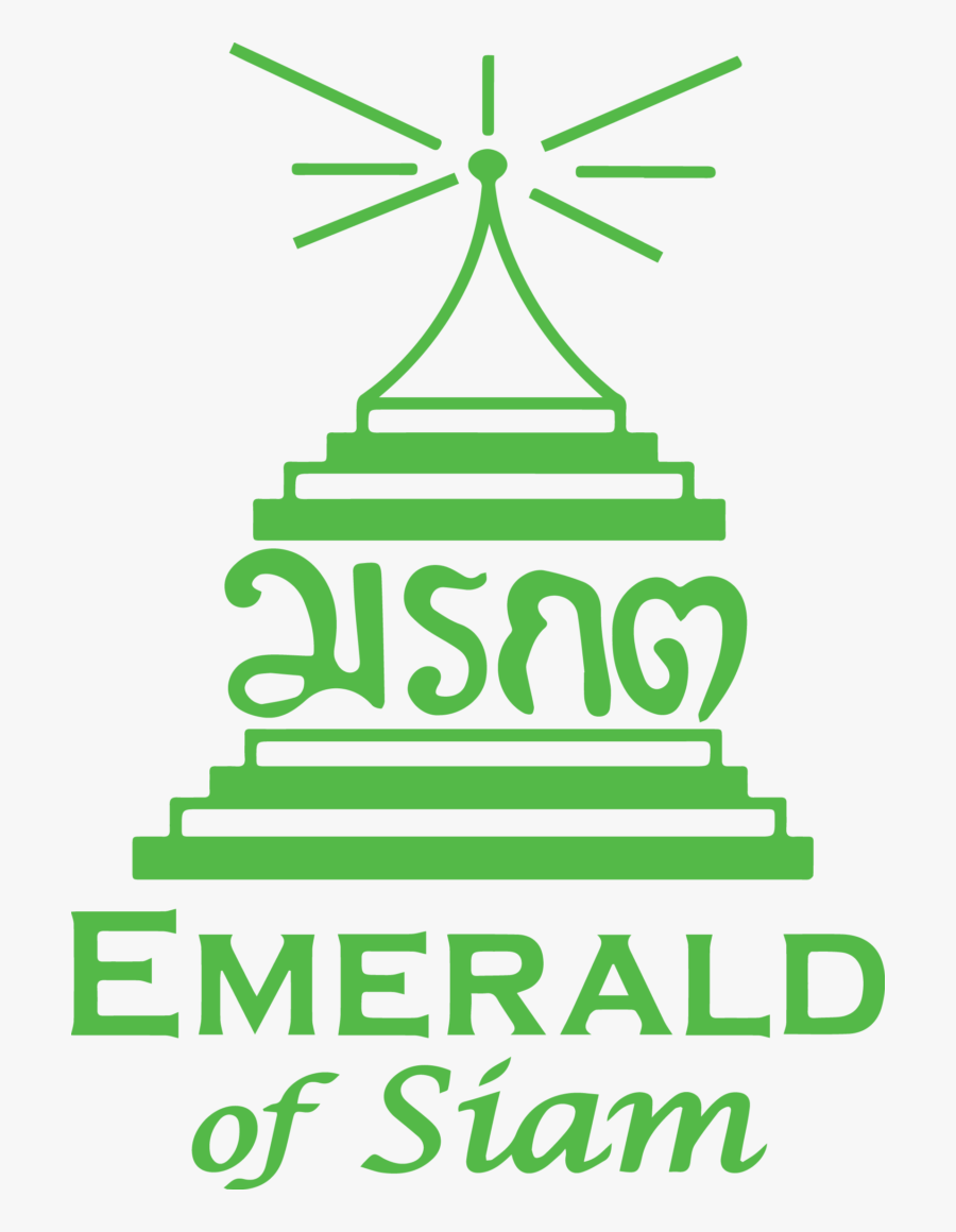 Emerald Of Siam Logo, Transparent Clipart