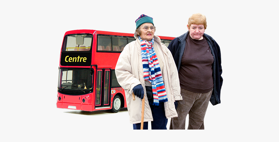 Bus Travel - Down Syndrome Public Transport, Transparent Clipart