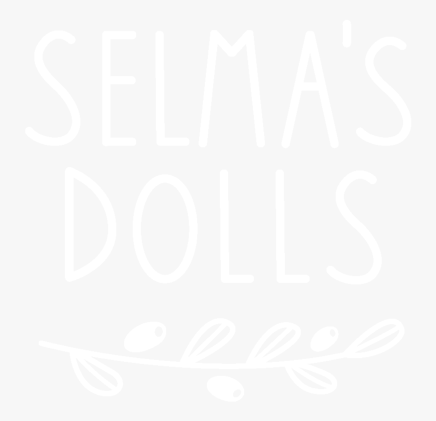 Selmadolls Logo Whitelarge - Calligraphy, Transparent Clipart