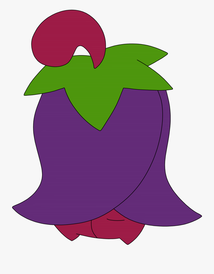 Transparent Teardrops Clipart - Purple Plant Pokemon, Transparent Clipart