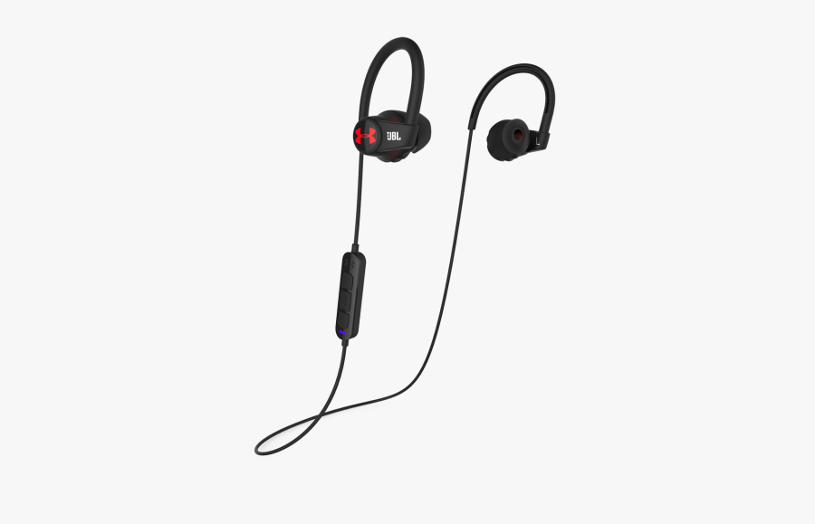 Heart Rate Png Under Armor Teams With Jbl For Heart - Jbl Bluetooth Sports Earphones, Transparent Clipart