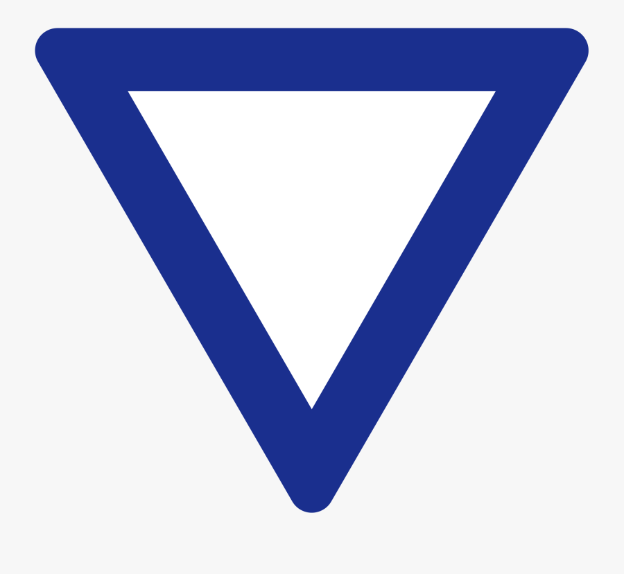 blue-yield-sign-blue-sign-upside-down-triangle-road-free